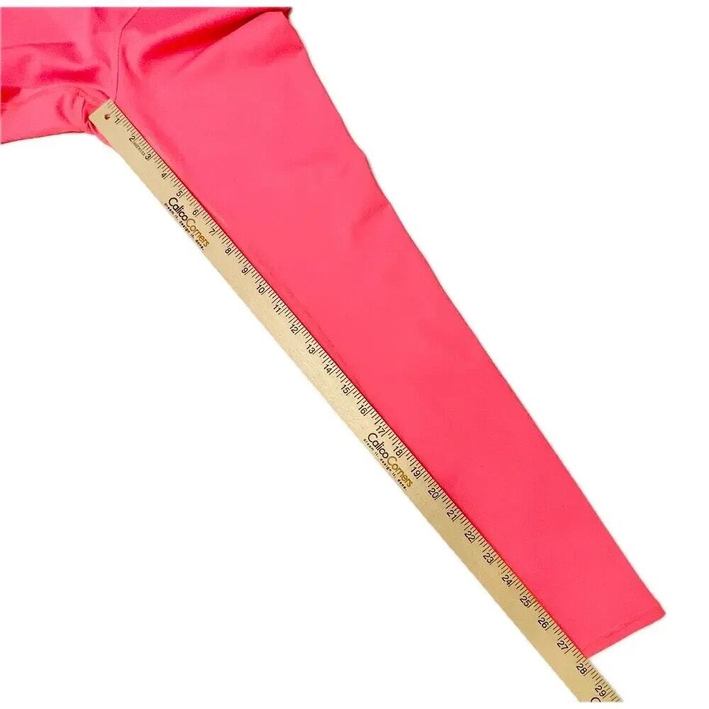 ALO Full-Length High-Waist Airlift Leggings Fluorescent Pink Coral Medium 🌺✨💖 - Picture 12 of 12